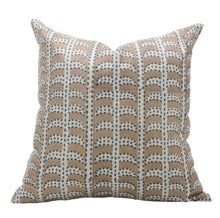 Load image into Gallery viewer, Interior Block Print Linen Blend Pillow Cover - Garud: Linen Blend / Both Side / 22X22