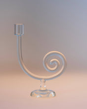 Load image into Gallery viewer, Glass Spiral Candleholder
