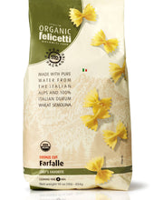 Load image into Gallery viewer, Organic Farfalle Pasta