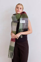 Load image into Gallery viewer, The Reykjavik Scarf - 100% Recycled - Mossy Green