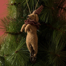 Load image into Gallery viewer, Circus Dog Felt Ornament