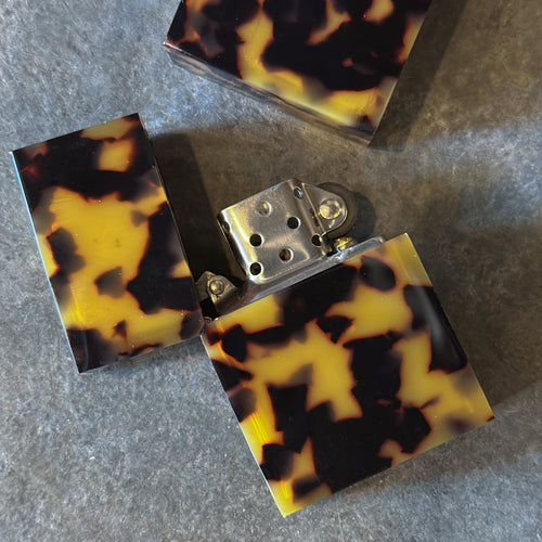 Tortoise Zippo Style Lighter