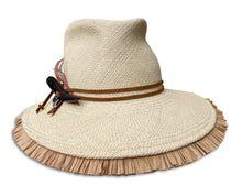 Load image into Gallery viewer, Esperanza - Fringed Fedora: Medium 22.5/23