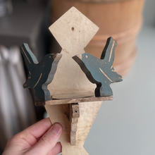 Load image into Gallery viewer, Little Folk Art Shelf