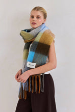Load image into Gallery viewer, The Reykjavik Scarf - Blue/Orange