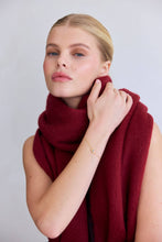 Load image into Gallery viewer, The Reykjavik Scarf - 100% Recycled - Burgundy