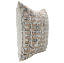 Load image into Gallery viewer, Interior Block Print Linen Blend Pillow Cover - Garud: Linen Blend / Both Side / 22X22