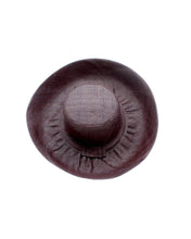 Load image into Gallery viewer, Monica Packable Straw Sun Hat in Brown