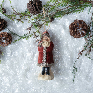Russet Velvet St Nicholas Ornament