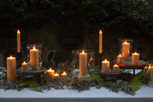 Load image into Gallery viewer, 6" Hand-Rolled Pure Beeswax Pillar Candle