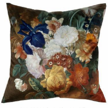 Load image into Gallery viewer, Blooms Cotton &amp; Linen Pillow