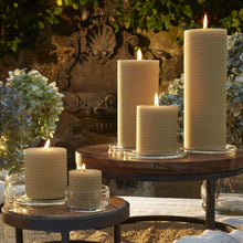 Load image into Gallery viewer, 6" Hand-Rolled Pure Beeswax Pillar Candle