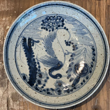 Load image into Gallery viewer, Rustic Blue &amp; White Dish