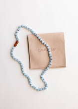 Load image into Gallery viewer, Pure Gemstone + Aquamarine Necklace