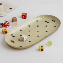Load image into Gallery viewer, Oval Enamel House of Suits Tray