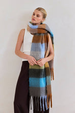 Load image into Gallery viewer, The Reykjavik Scarf - Blue/Orange