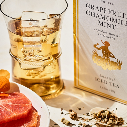 Grapefruit Chamomile Mint Bellocq Iced Tea