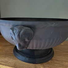 Load image into Gallery viewer, Vintage Wedgewood Black Basalt Footed Bowl