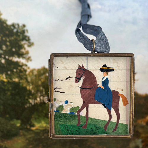 Riding Day ~ Large Locket