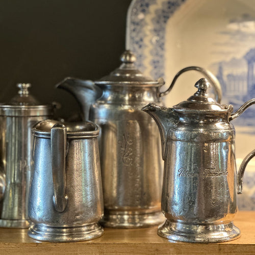 Vintage Hotel Silver Coffee Tea Pots