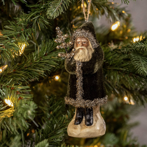 Forest Velvet St Nicholas Ornament