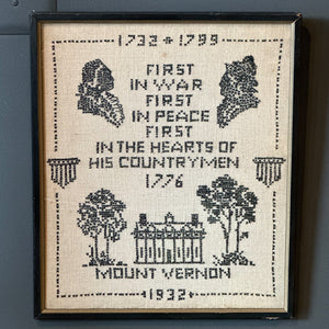 Mount Vernon Sampler