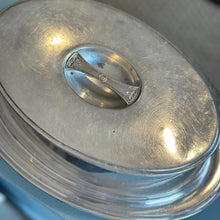 Load image into Gallery viewer, Vintage Hotel Silver Dome &amp; Platter