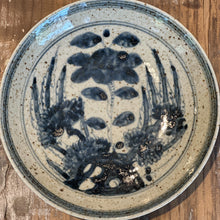 Load image into Gallery viewer, Rustic Blue &amp; White Dish