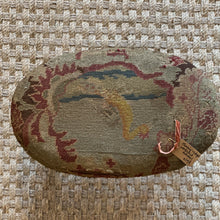 Load image into Gallery viewer, Vintage Needlepoint Footstool