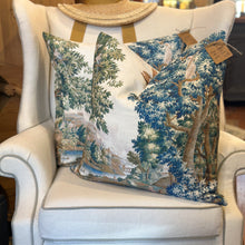 Load image into Gallery viewer, Forest Tapestry Cotton &amp; Linen Pillow