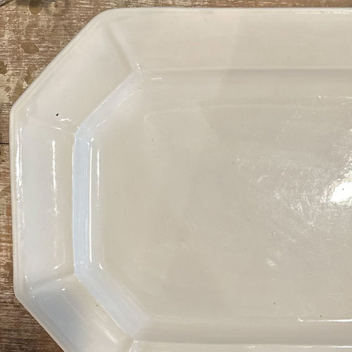 Ironstone Platter Rectangle Large