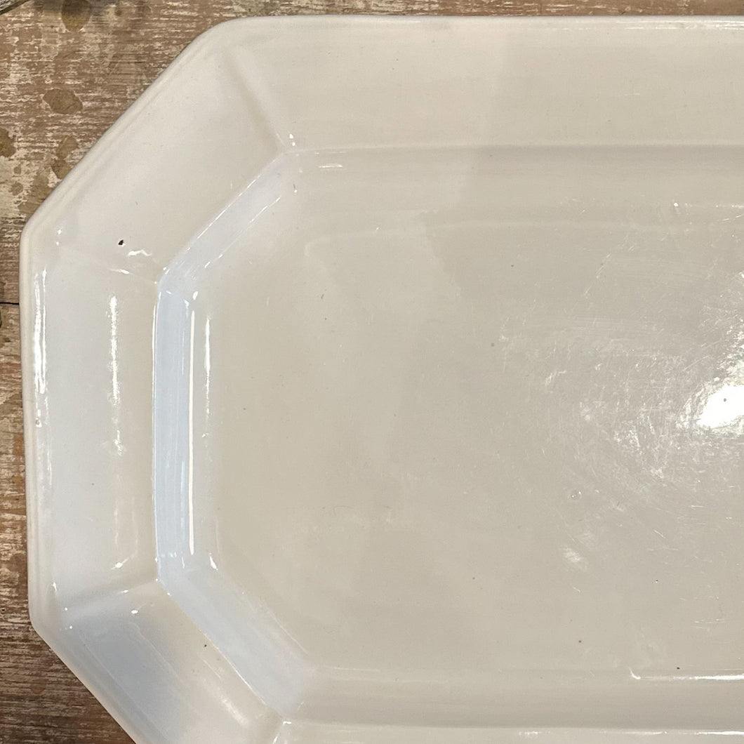 Ironstone Platter Rectangle Large