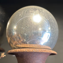 Load image into Gallery viewer, Antique Mercury Gazing Ball