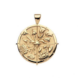 Hope Coin Pendant Necklace 2 Sizes