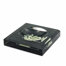 Load image into Gallery viewer, Acrylic Soap Trinket Dish in Black Intaglio