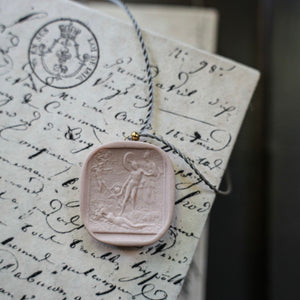 Cameo Necklace Blush