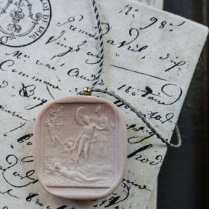 Cameo Necklace Blush