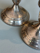 Load image into Gallery viewer, Sterling Candlesticks, Pair