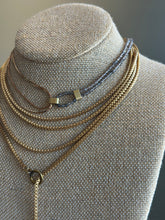 Load image into Gallery viewer, Box Chain Necklace w/ Toggle Clasp