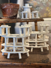Load image into Gallery viewer, Vintage Bamboo &amp; Rattan Stool