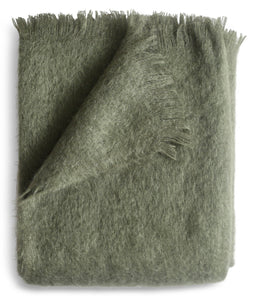 Mohair Throws: Ash