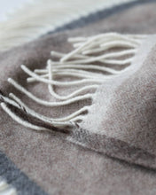 Load image into Gallery viewer, Cashmere &amp; Merino Wool Throw in Mocha