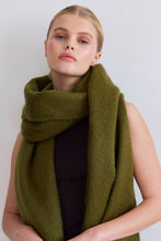 Load image into Gallery viewer, The Reykjavik Scarf - 100% Recycled - Sea Kelp Green