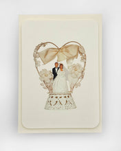 Load image into Gallery viewer, Wedding Cake Topper Greeting Card