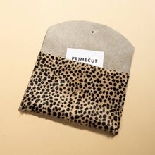 Load image into Gallery viewer, Envelope Pouch - Leopard Hair on Hide