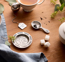 Load image into Gallery viewer, Tea Infuser with Pewter Tag