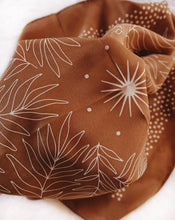 Load image into Gallery viewer, 100% Silk Bandana Scarf in Amber