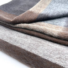 Load image into Gallery viewer, Plaid Alpaca Throw