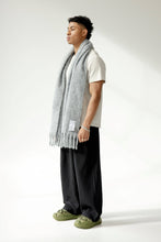 Load image into Gallery viewer, The Reykjavik Scarf with RWS Wool - Grey - FW25