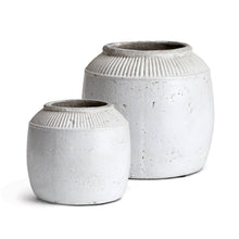 Load image into Gallery viewer, Glazed Decorative Pot 2 Sizes